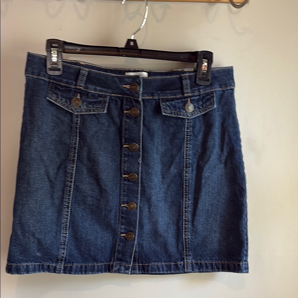 JEAN MINI SKIRT SONOMA 9/29W DARK DENIM